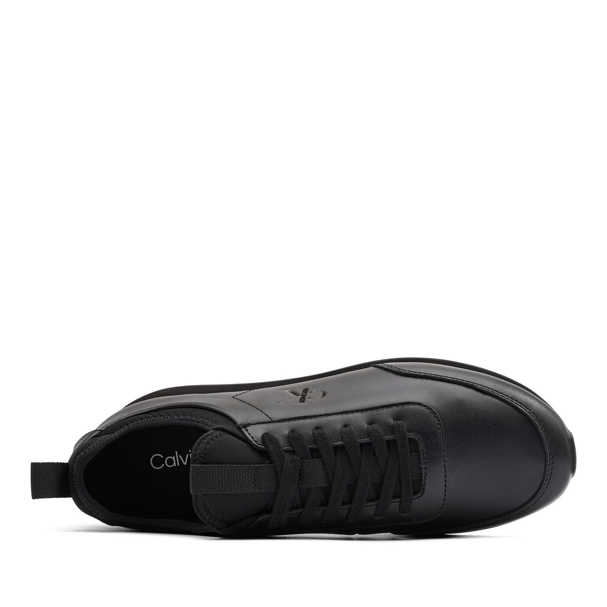 Мъжки спортни обувки Calvin Klein Retro Runner Sock Laceup Leather YM0YM013620GJ Calvin Klein Retro Runner Sock Laceup Leather Мъжки спортни обувки YM0YM013620GJ