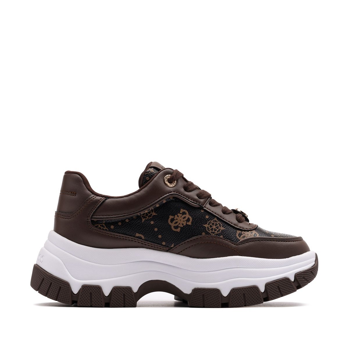 Дамски спортни обувки Guess Berrett2 FLFBRTPEL12-BROWN Guess Berrett2 Дамски спортни обувки FLFBRTPEL12-BROWN