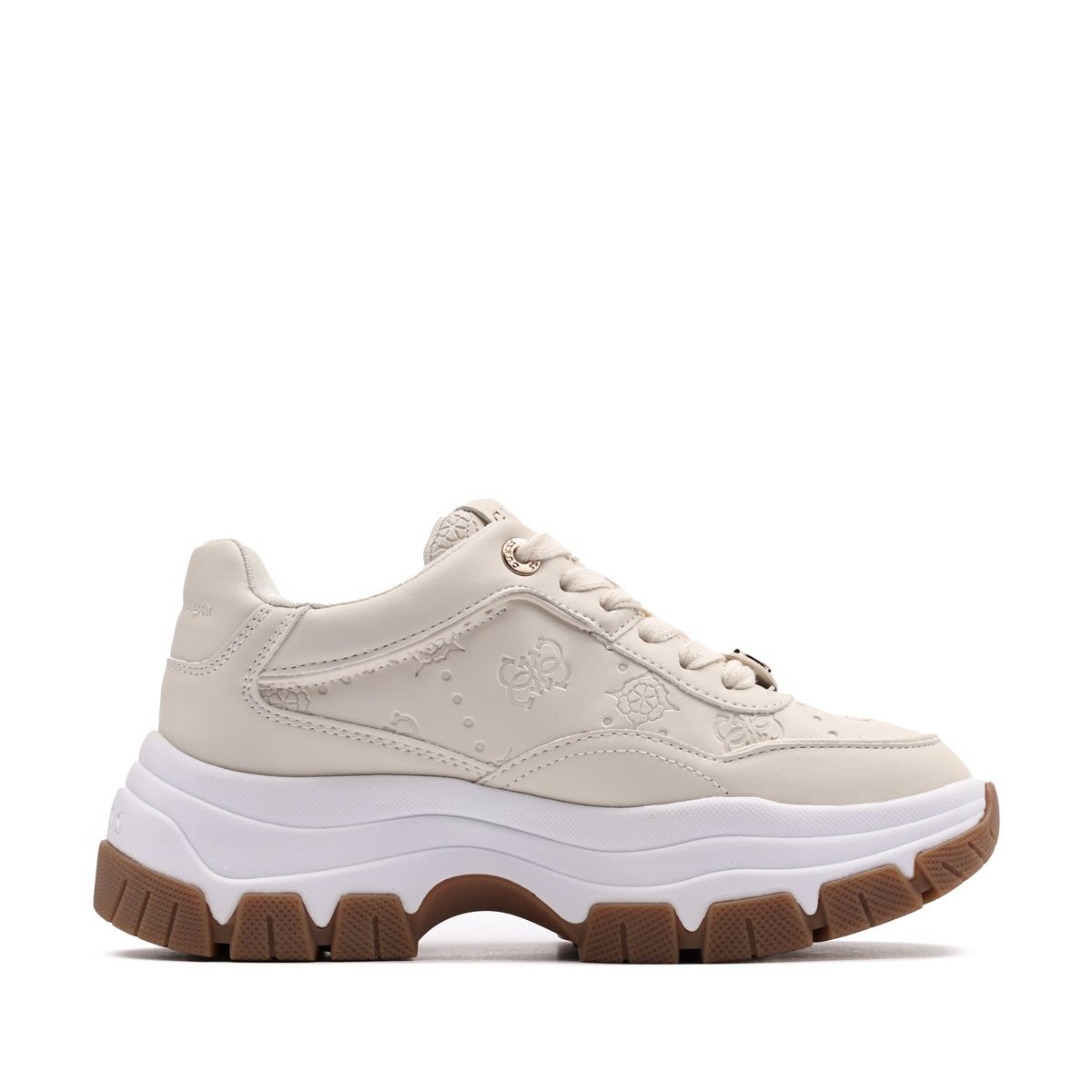 Дамски спортни обувки Guess Berrett2 FLFBRTPEL12-CREAM Guess Berrett2 Дамски спортни обувки FLFBRTPEL12-CREAM
