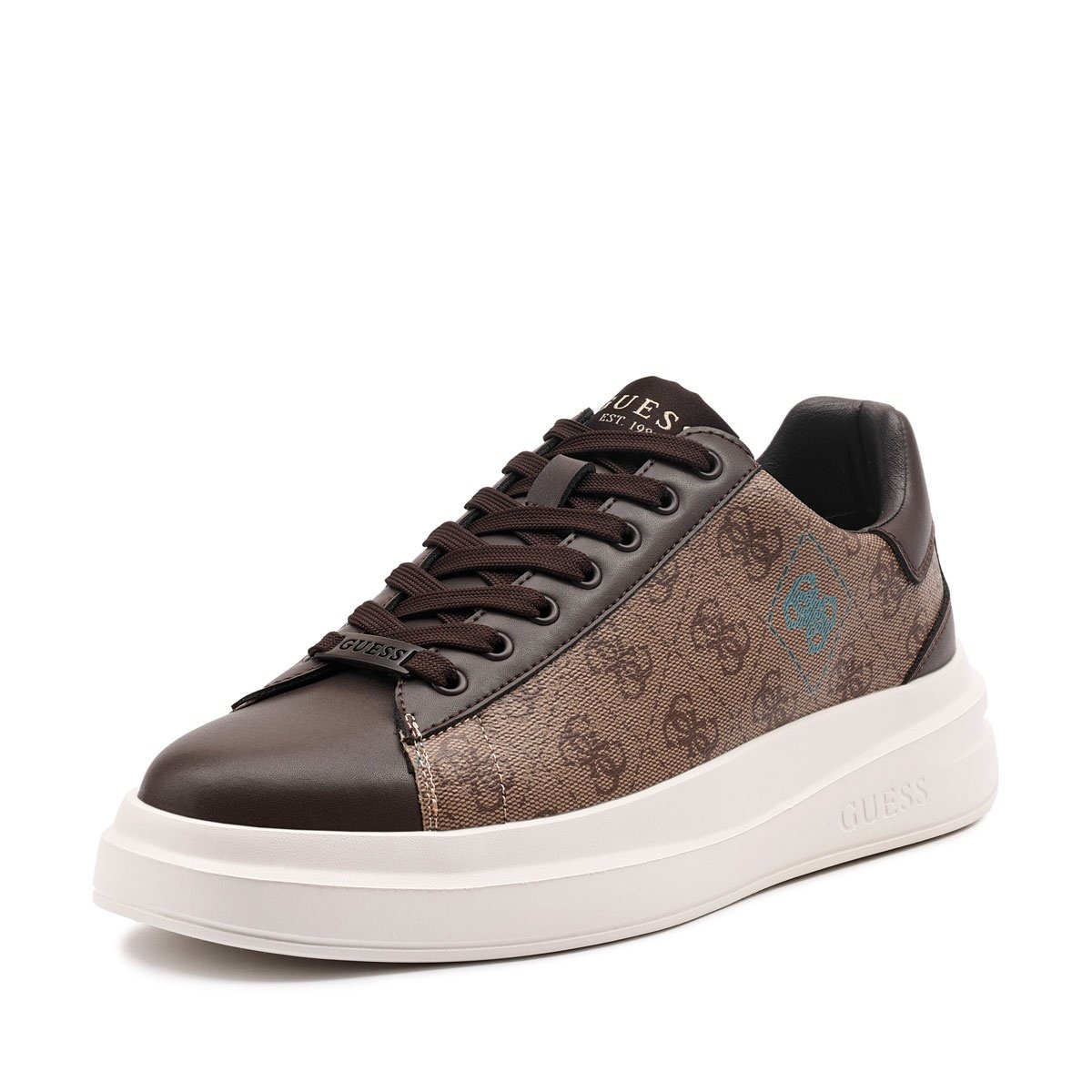 Мъжки спортни обувки Guess Elba FMFLBAFAB12-BEIBR Guess Elba Мъжки спортни обувки FMFLBAFAB12-BEIBR