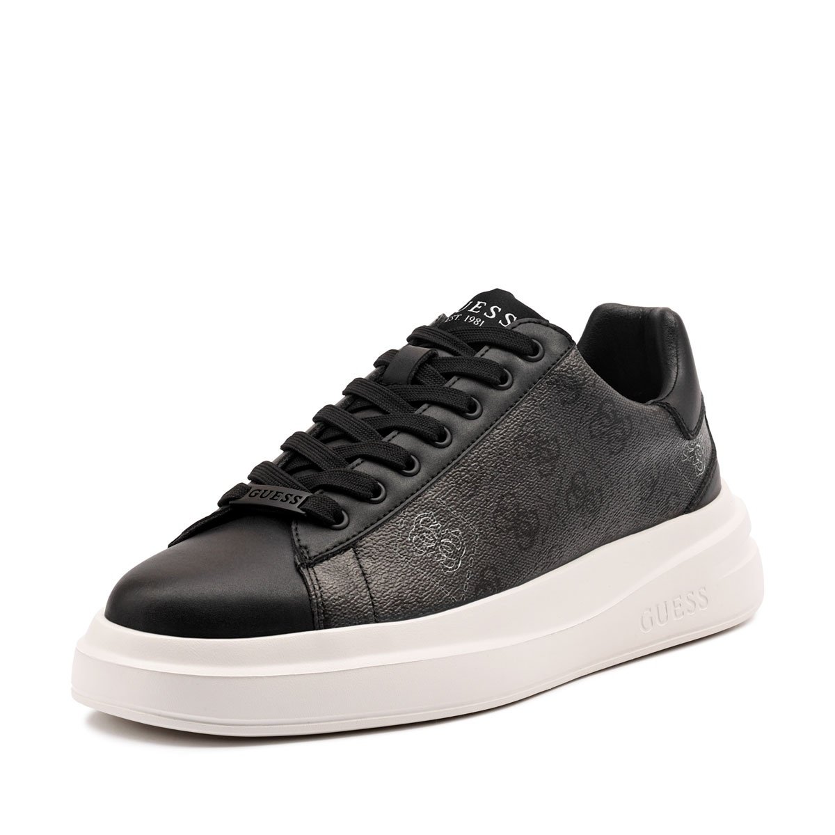 Мъжки спортни обувки Guess Elba FMFLBAFAB12-BLACK Guess Elba Мъжки спортни обувки FMFLBAFAB12-BLACK