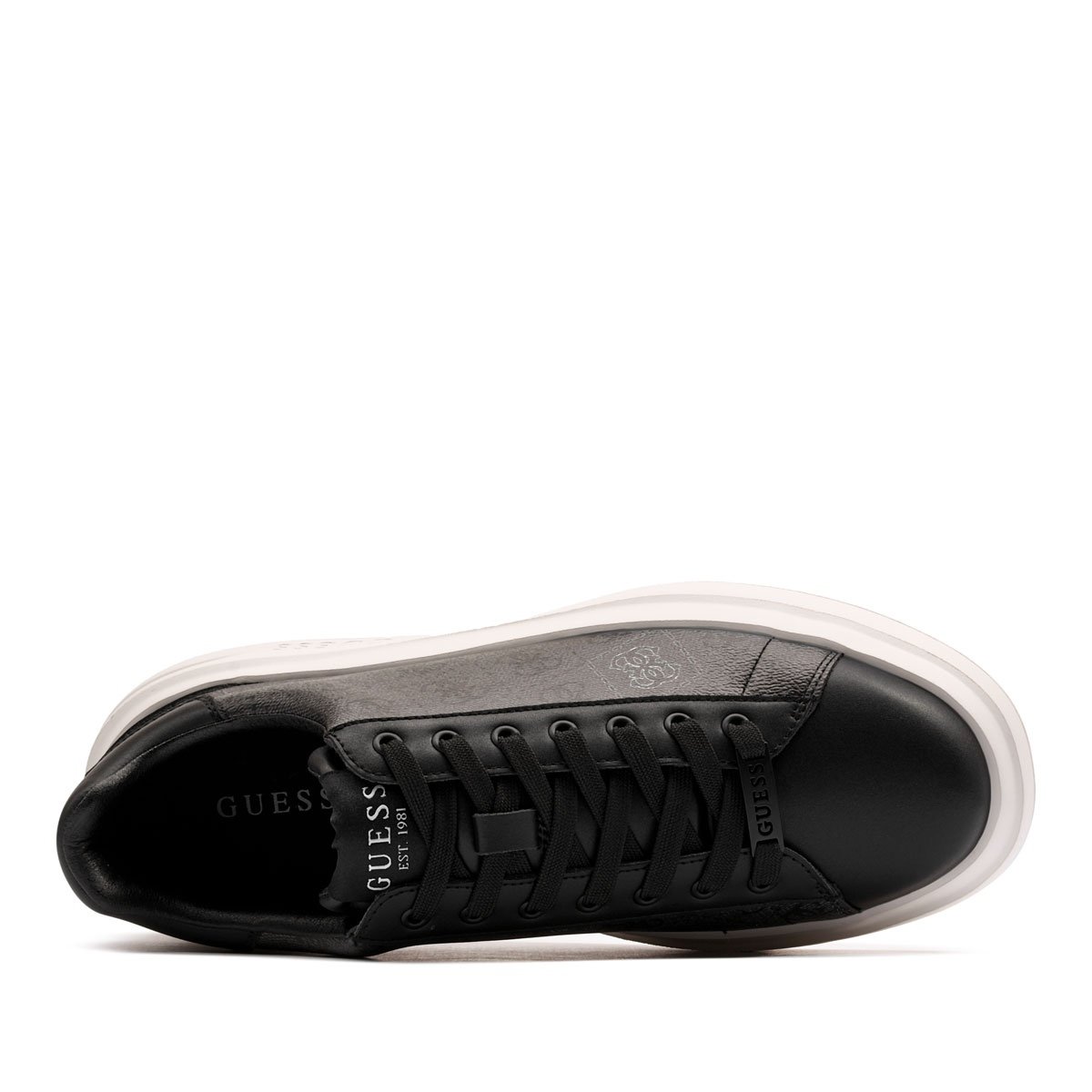 Мъжки спортни обувки Guess Elba FMFLBAFAB12-BLACK Guess Elba Мъжки спортни обувки FMFLBAFAB12-BLACK