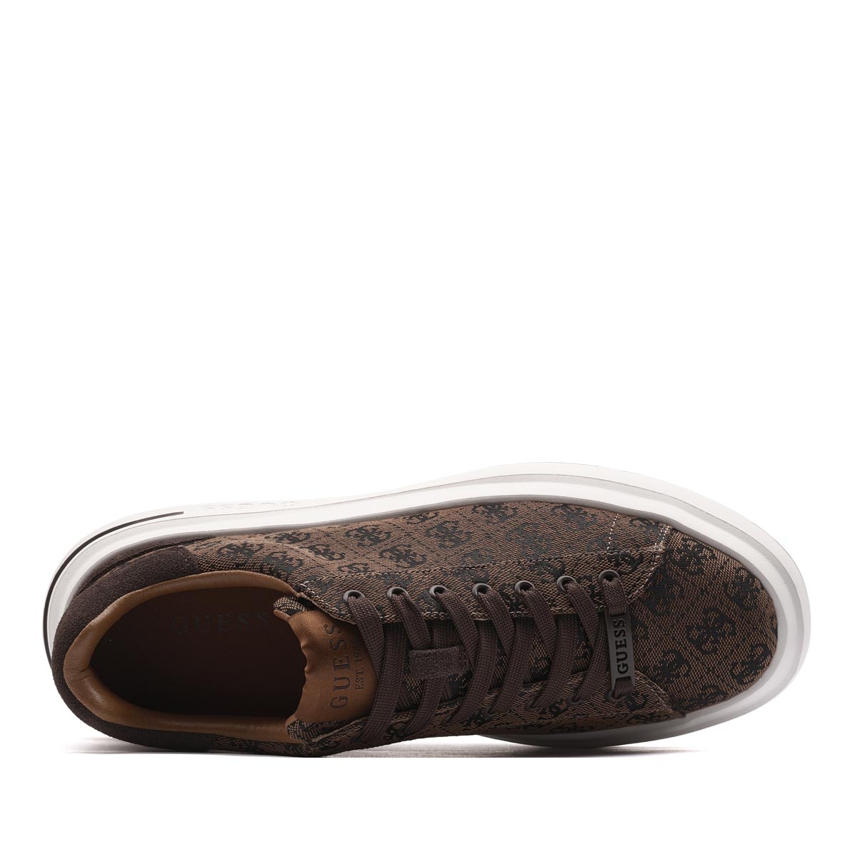 Guess Elba Мъжки спортни обувки FMJEBAFAL12-BROWN