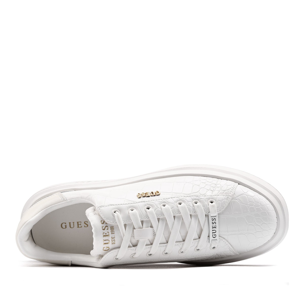 Guess Elba Мъжки спортни обувки FMPELAELE12-WHITE