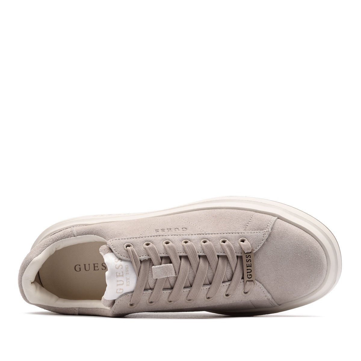 Guess Elba Мъжки спортни обувки FMTLBASUE12-BEIGE