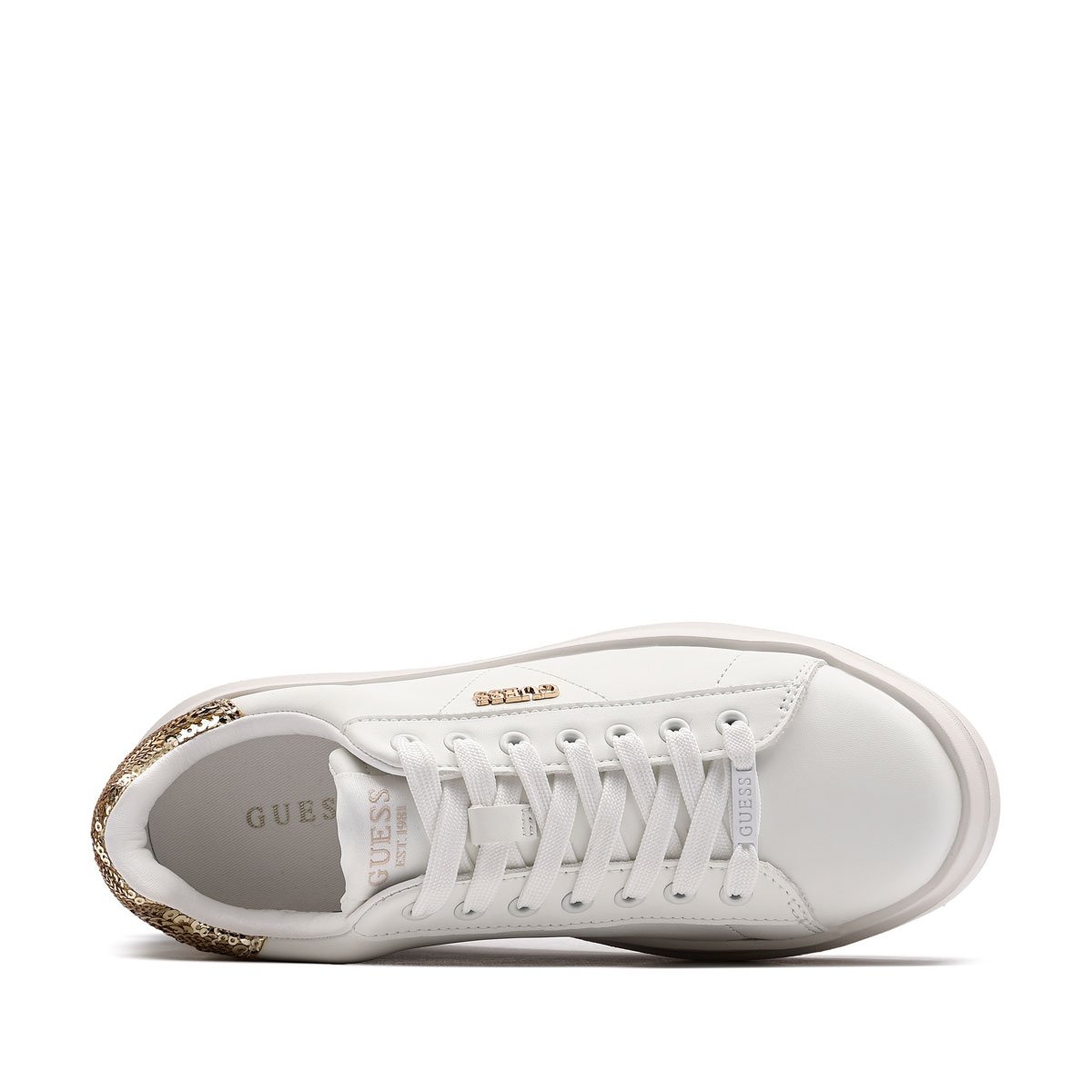 Дамски спортни обувки Guess Elbina10 FLFE10ELE12-WHIGO Guess Elbina10 Дамски спортни обувки FLFE10ELE12-WHIGO