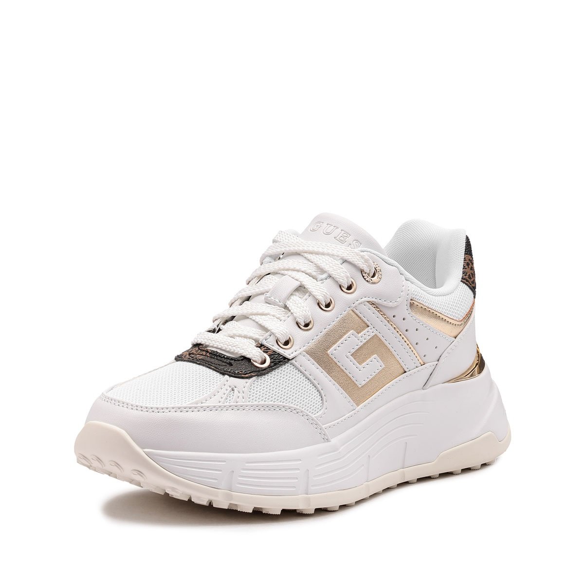 Guess Fonzi Дамски спортни обувки FLTFONFAB12-WHIBR
