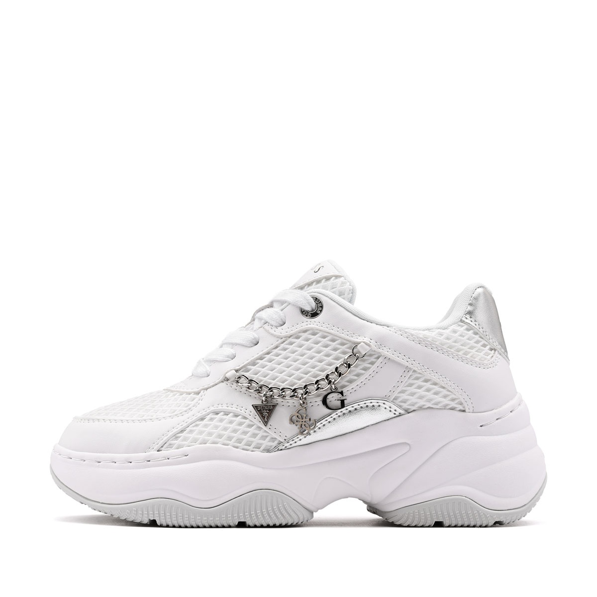 Guess Harpaa Дамски спортни обувки FLPHARELE12-WHITE