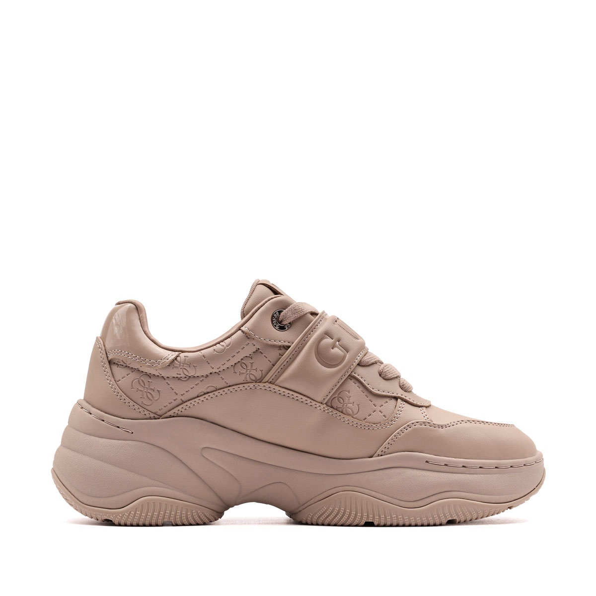 Guess Helinn Дамски спортни обувки FLFHNNELE12-BEIGE