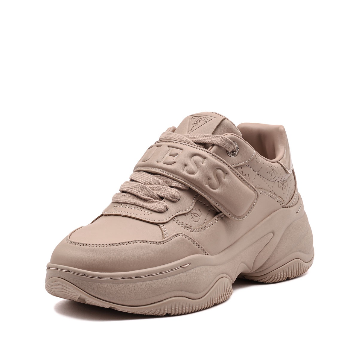 Guess Helinn Дамски спортни обувки FLFHNNELE12-BEIGE