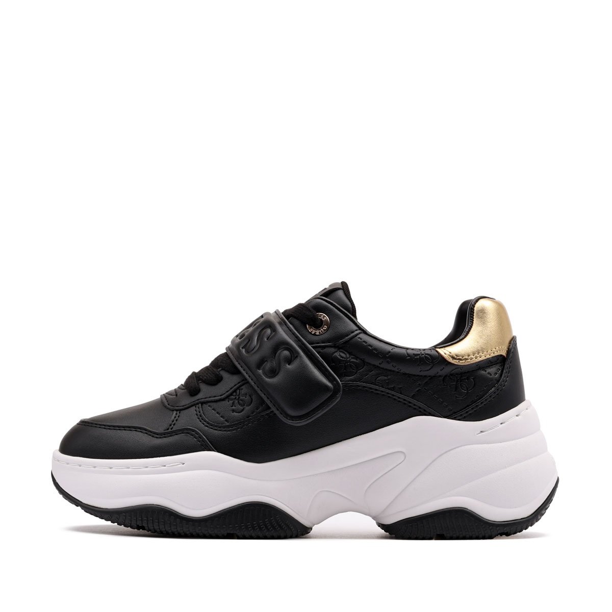 Дамски спортни обувки Guess Helinn FLFHNNELE12-BLKGO Guess Helinn Дамски спортни обувки FLFHNNELE12-BLKGO