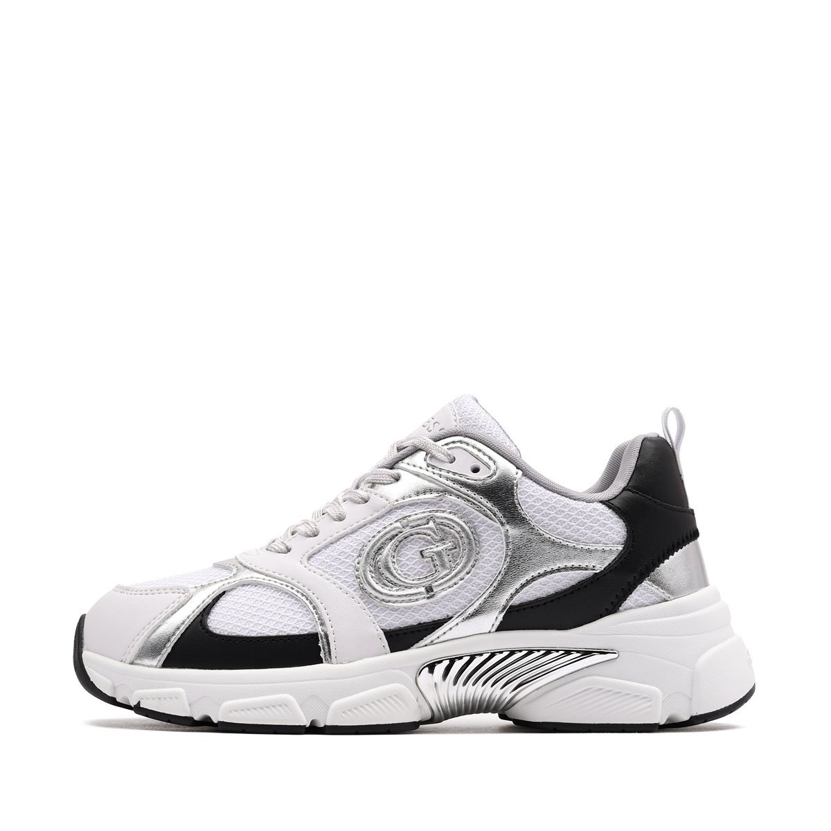 Guess Ibitha Дамски спортни обувки FLTIBIELE12-WHBLK