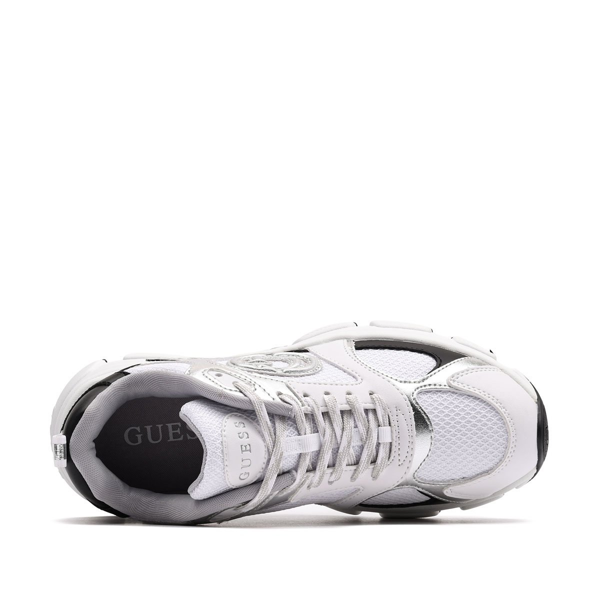 Guess Ibitha Дамски спортни обувки FLTIBIELE12-WHBLK