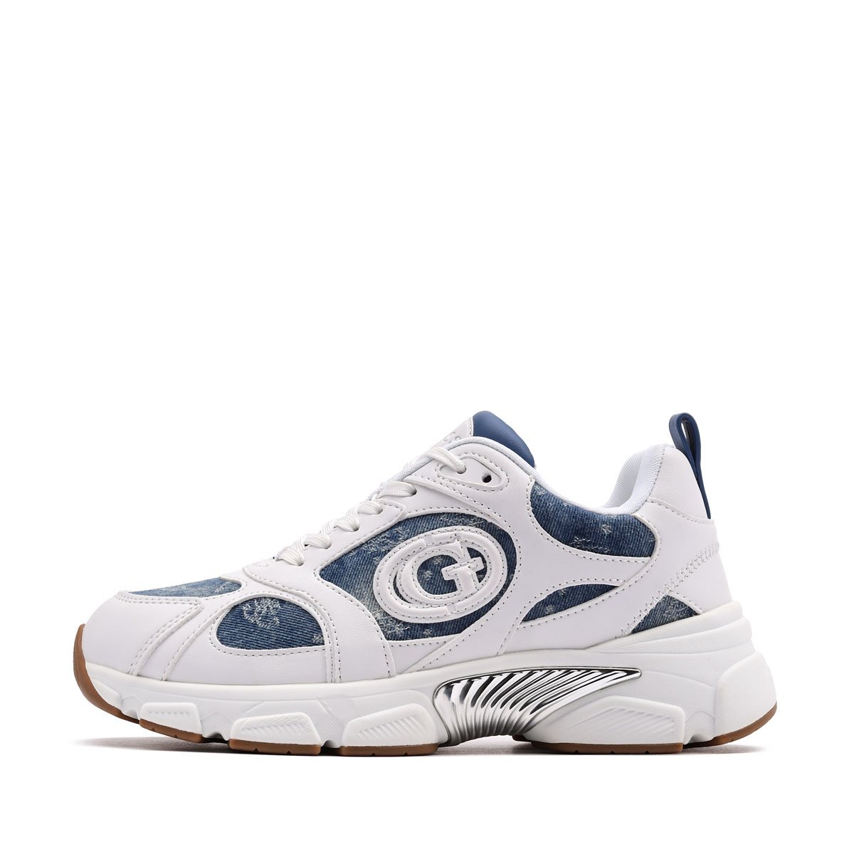 Дамски спортни обувки Guess Ibitha2 FLFI2BELE12-WHBLU Guess Ibitha2 Дамски спортни обувки FLFI2BELE12-WHBLU