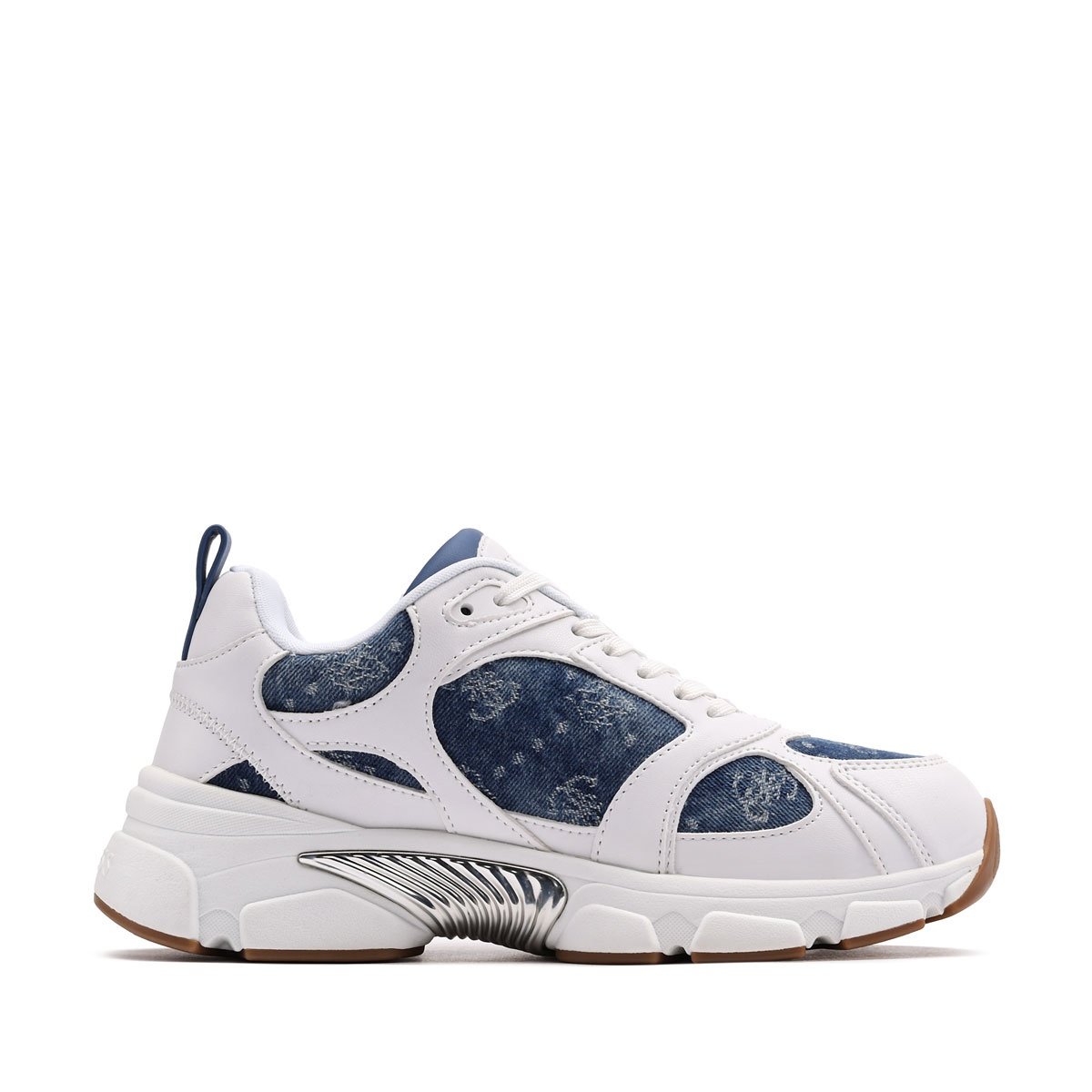 Дамски спортни обувки Guess Ibitha2 FLFI2BELE12-WHBLU Guess Ibitha2 Дамски спортни обувки FLFI2BELE12-WHBLU