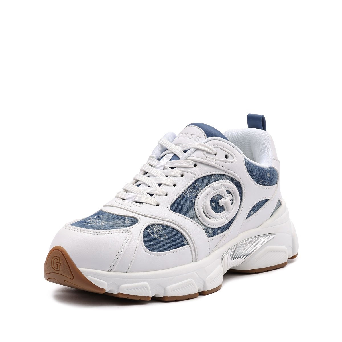 Дамски спортни обувки Guess Ibitha2 FLFI2BELE12-WHBLU Guess Ibitha2 Дамски спортни обувки FLFI2BELE12-WHBLU