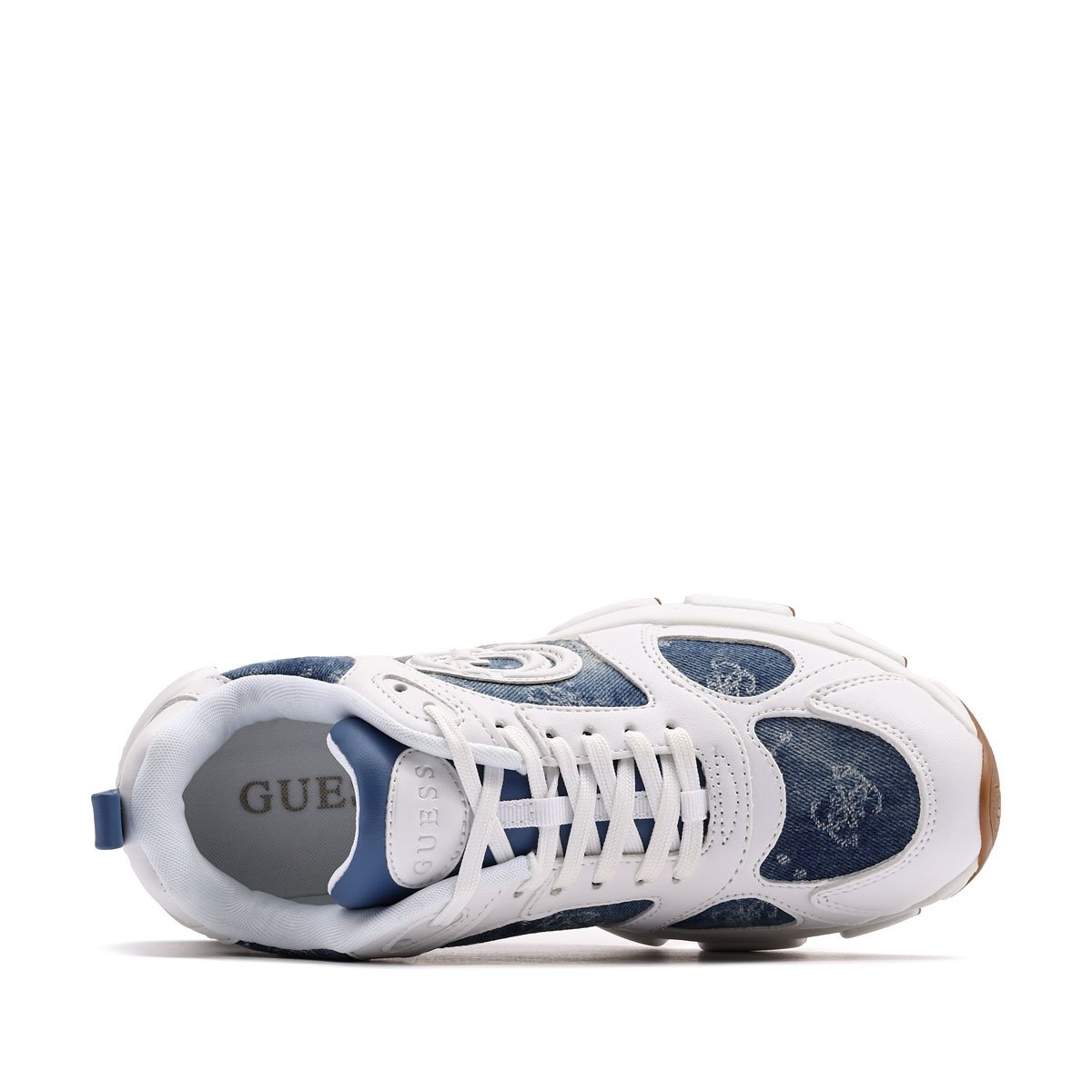 Дамски спортни обувки Guess Ibitha2 FLFI2BELE12-WHBLU Guess Ibitha2 Дамски спортни обувки FLFI2BELE12-WHBLU