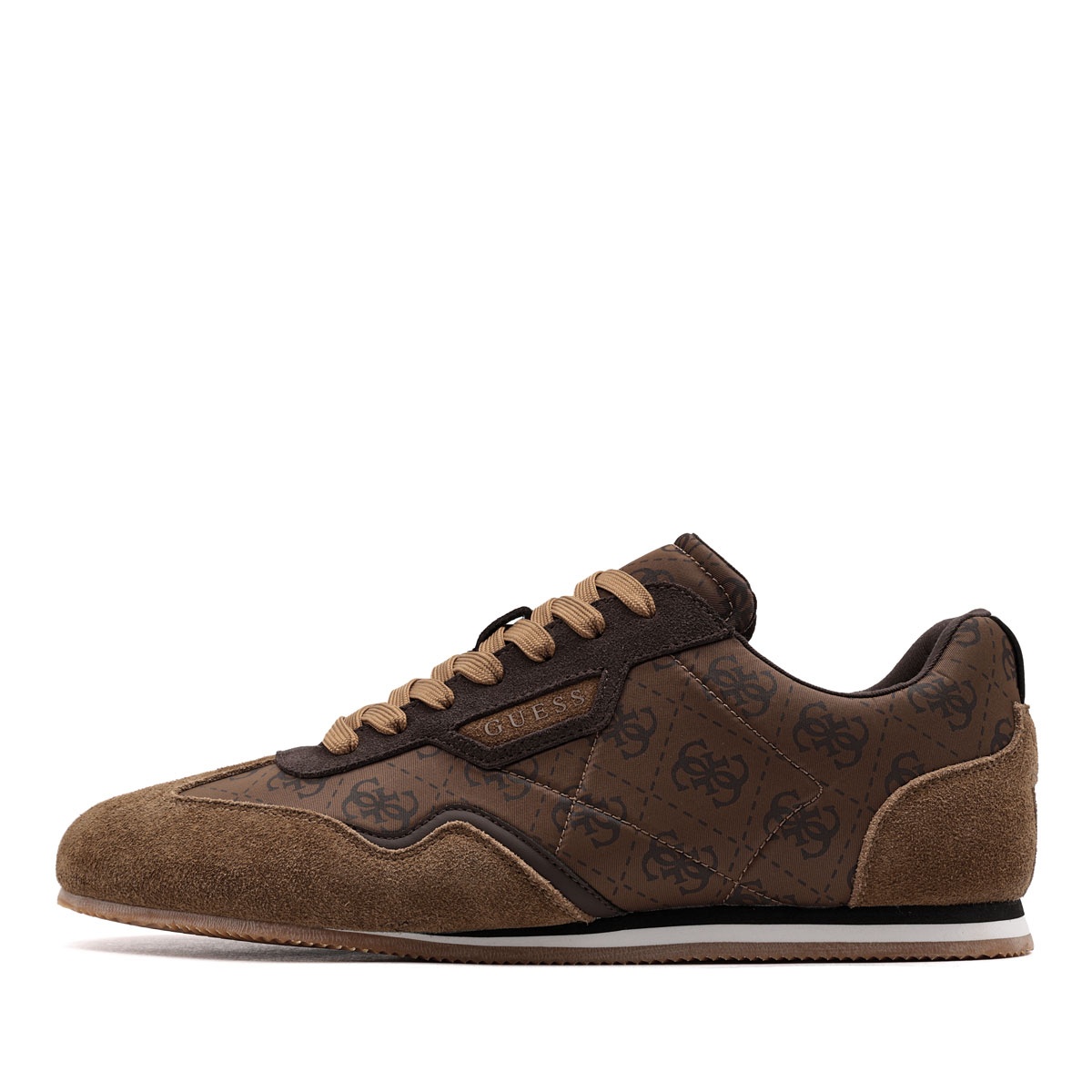 Guess Olmo Мъжки спортни обувки FMPOLMFAL12-BROWN