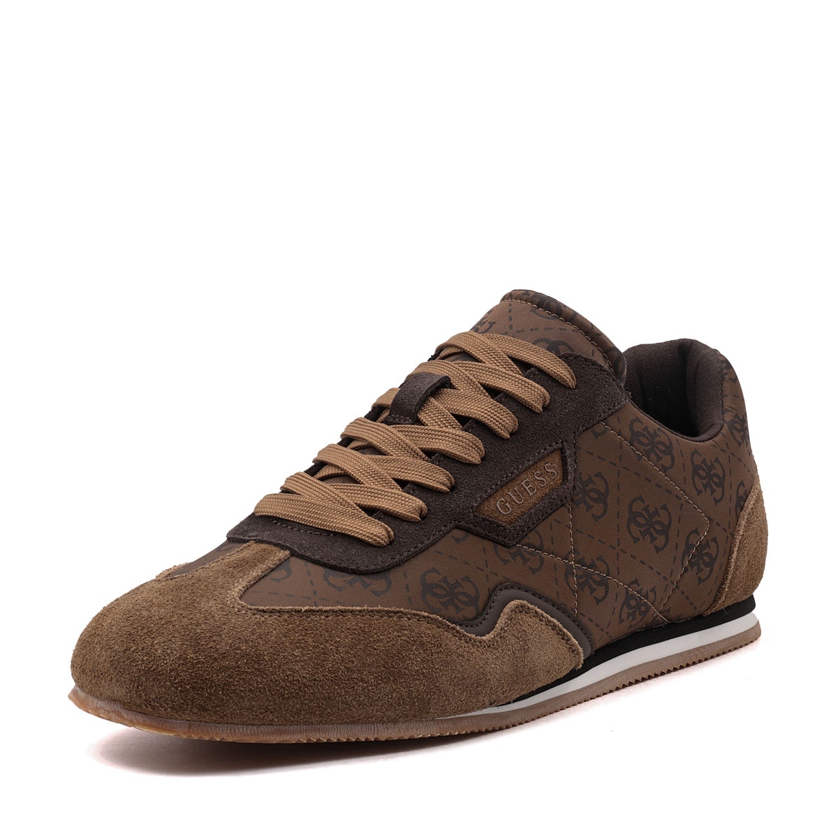Guess Olmo Мъжки спортни обувки FMPOLMFAL12-BROWN