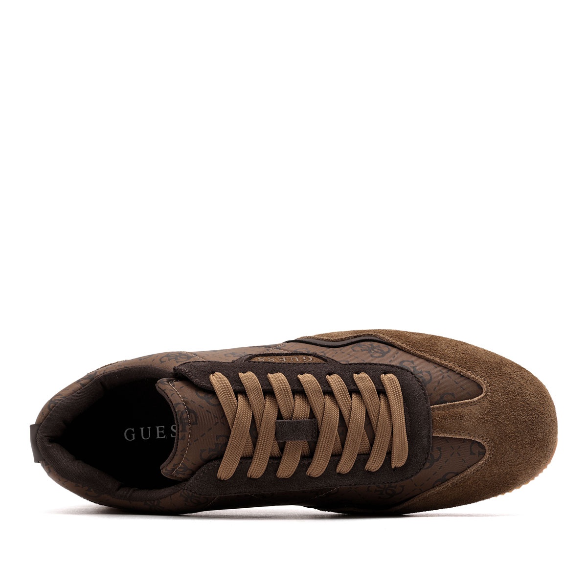 Guess Olmo Мъжки спортни обувки FMPOLMFAL12-BROWN