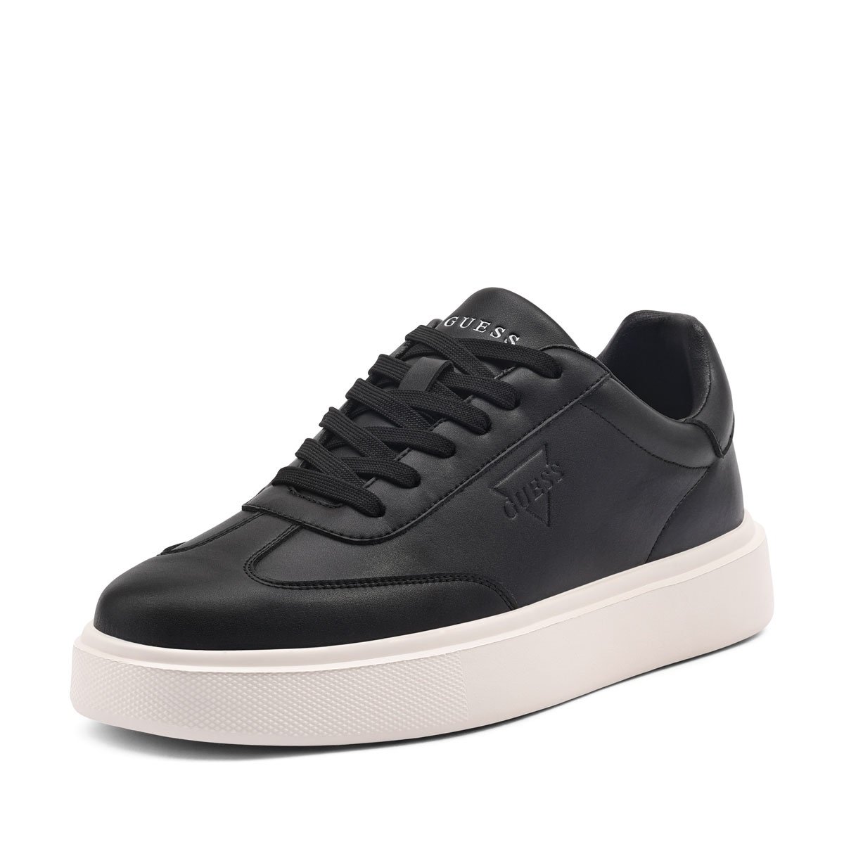 Мъжки спортни обувки Guess Plaza FMFPLALEA12-BLACK Guess Plaza Мъжки спортни обувки FMFPLALEA12-BLACK