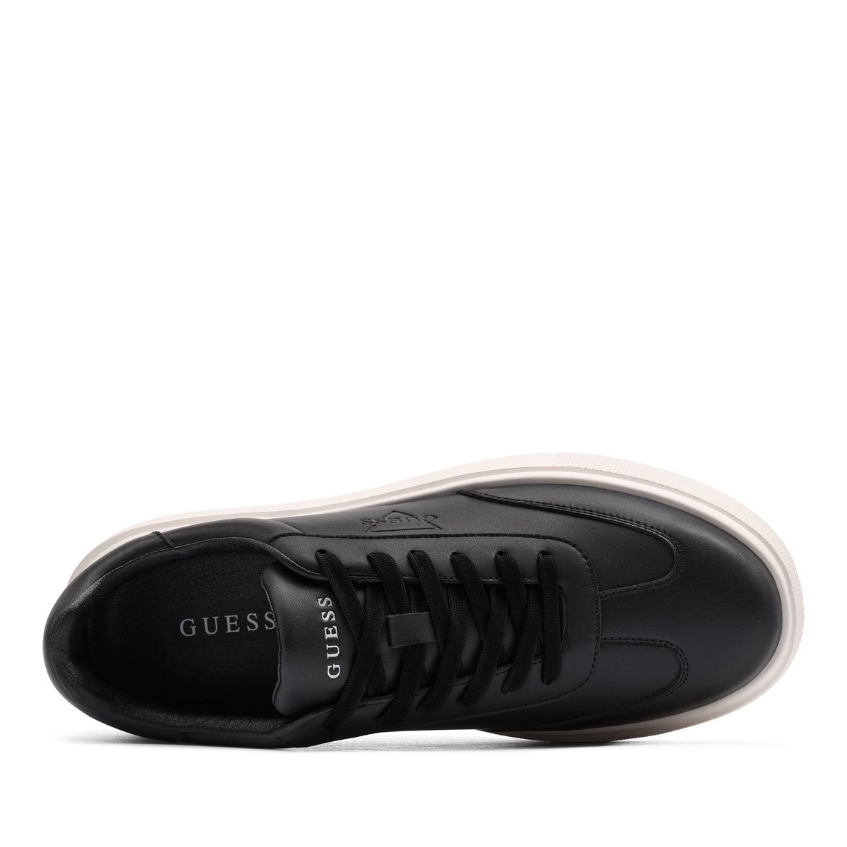 Мъжки спортни обувки Guess Plaza FMFPLALEA12-BLACK Guess Plaza Мъжки спортни обувки FMFPLALEA12-BLACK