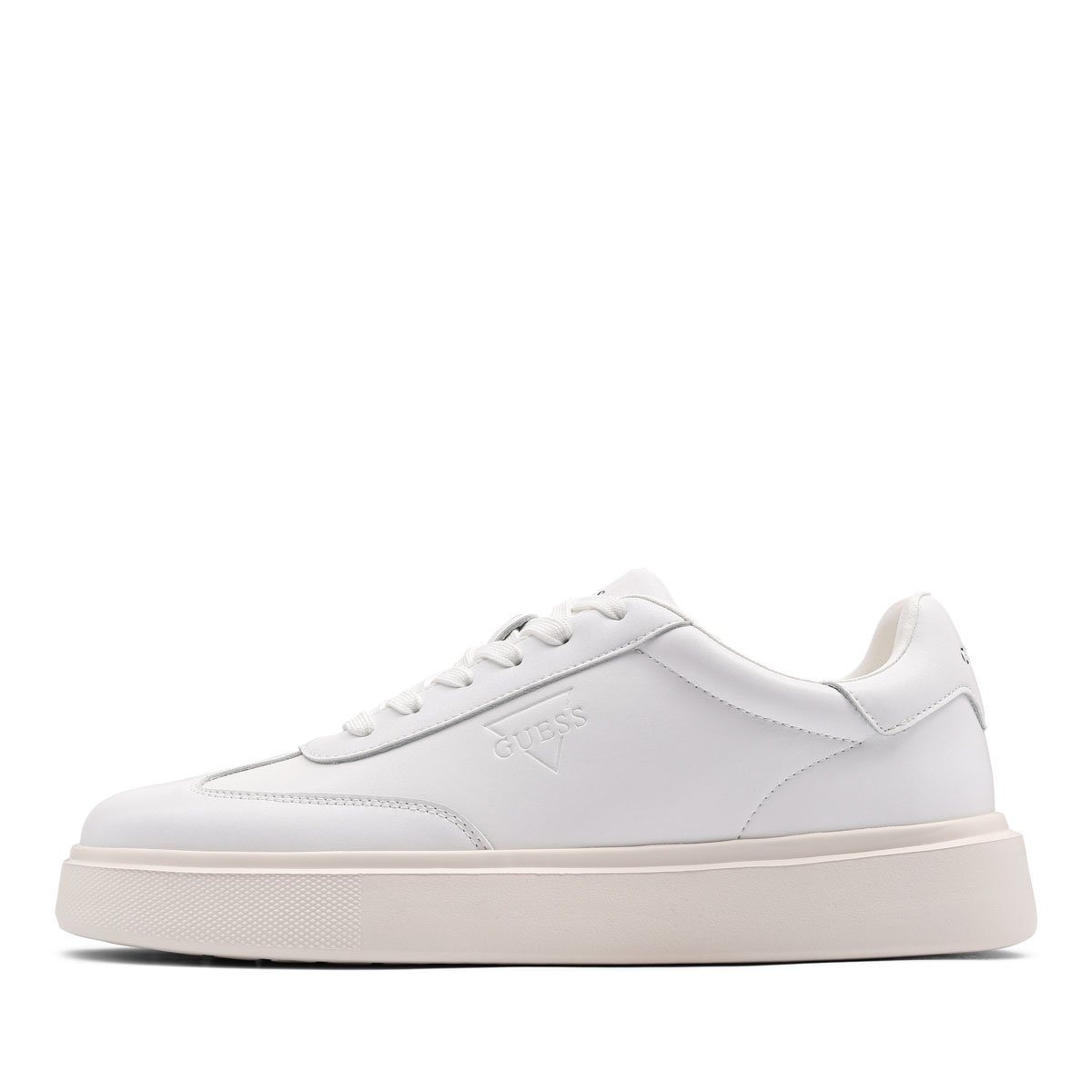Мъжки спортни обувки Guess Plaza FMFPLALEA12-WHITE Guess Plaza Мъжки спортни обувки FMFPLALEA12-WHITE