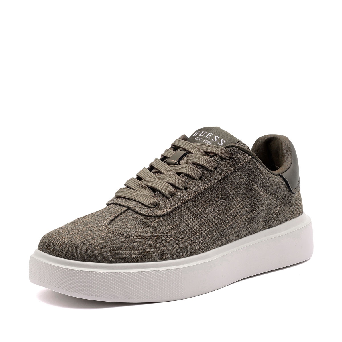 Guess Plaza Мъжки спортни обувки FMJAZAELE12-BROWN