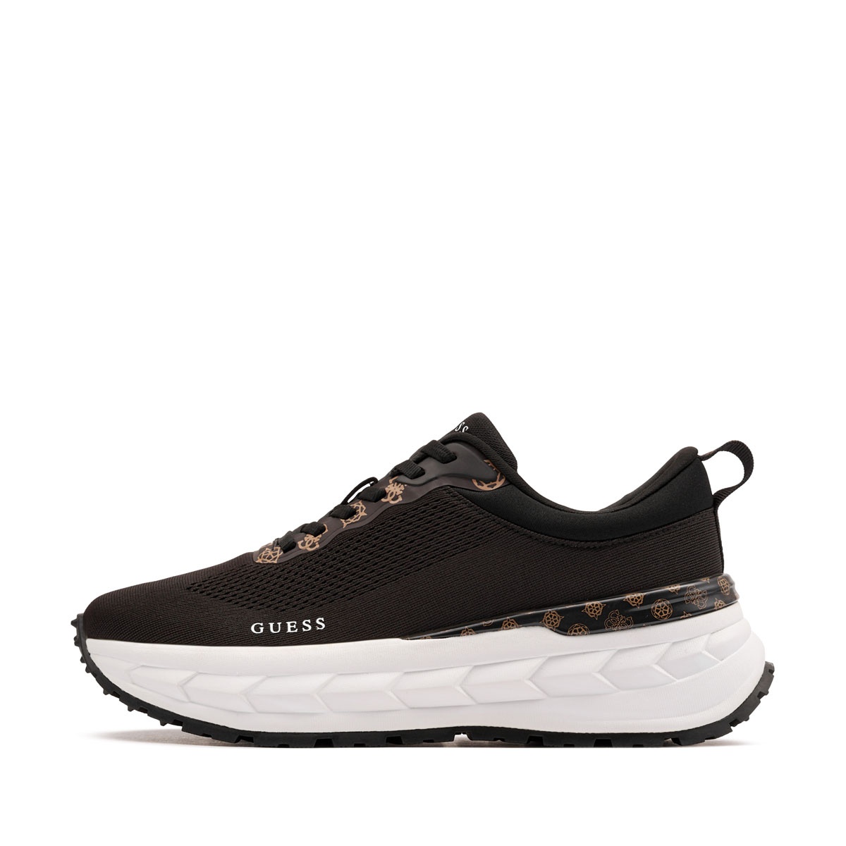 Дамски спортни обувки Guess Runit2 FLTRT2FAB12-BLACK Guess Runit2 Дамски спортни обувки FLTRT2FAB12-BLACK