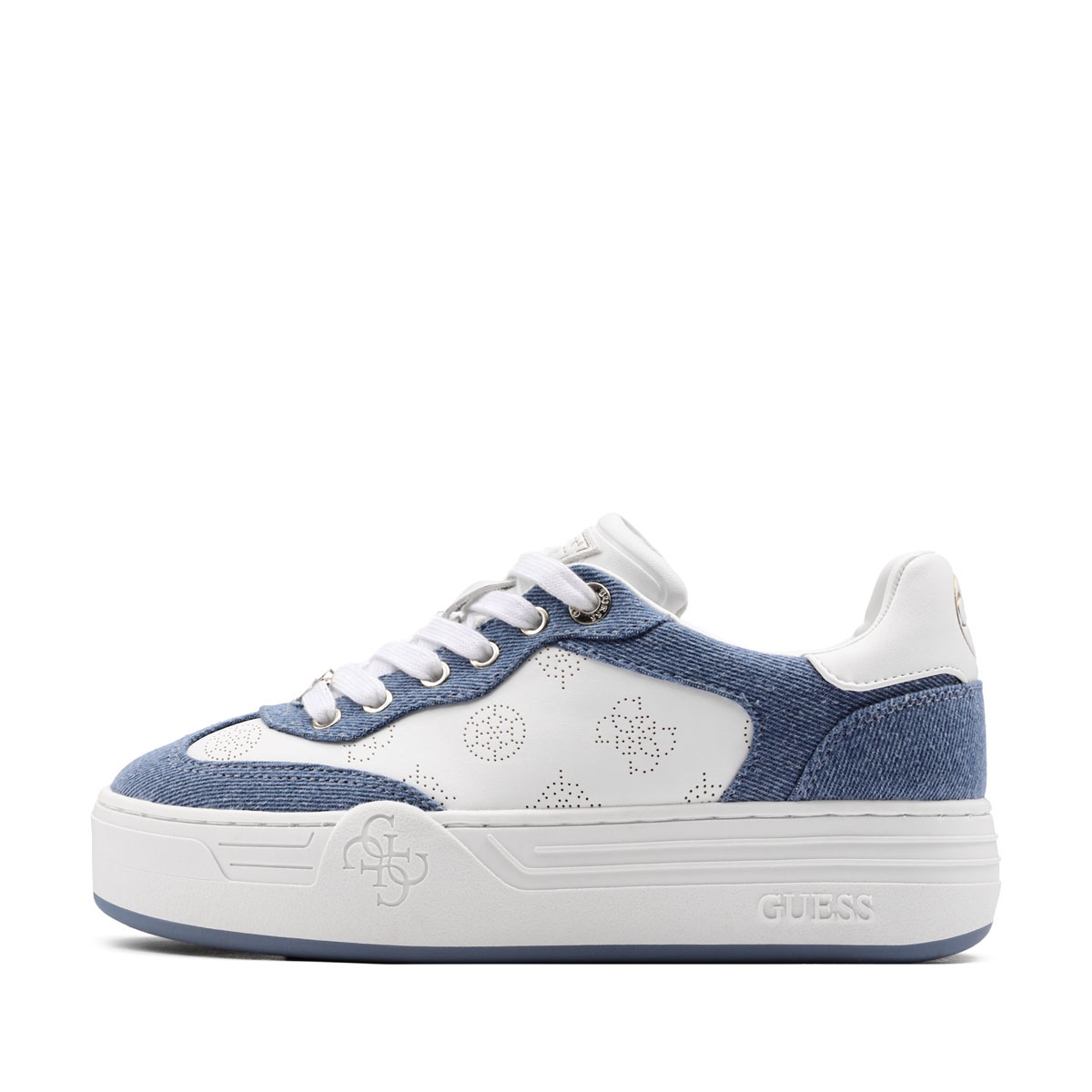 Guess Swole4 Дамски спортни обувки FLPSW4DEN12-BLUE