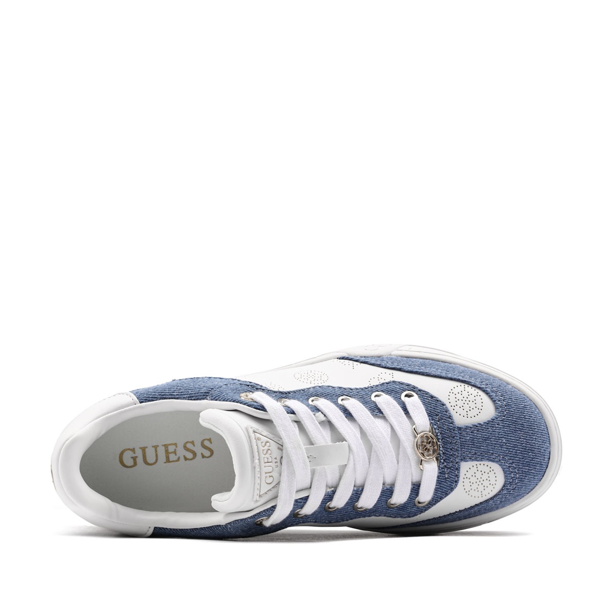 Guess Swole4 Дамски спортни обувки FLPSW4DEN12-BLUE