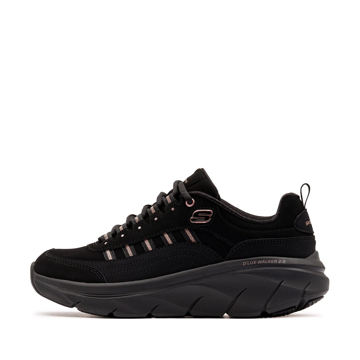 Дамски спортни обувки Skechers D Lux Walker 2.0-Golden Step 150106-BKRG Skechers D Lux Walker 2.0-Golden Step Дамски спортни обувки 150106-BKRG
