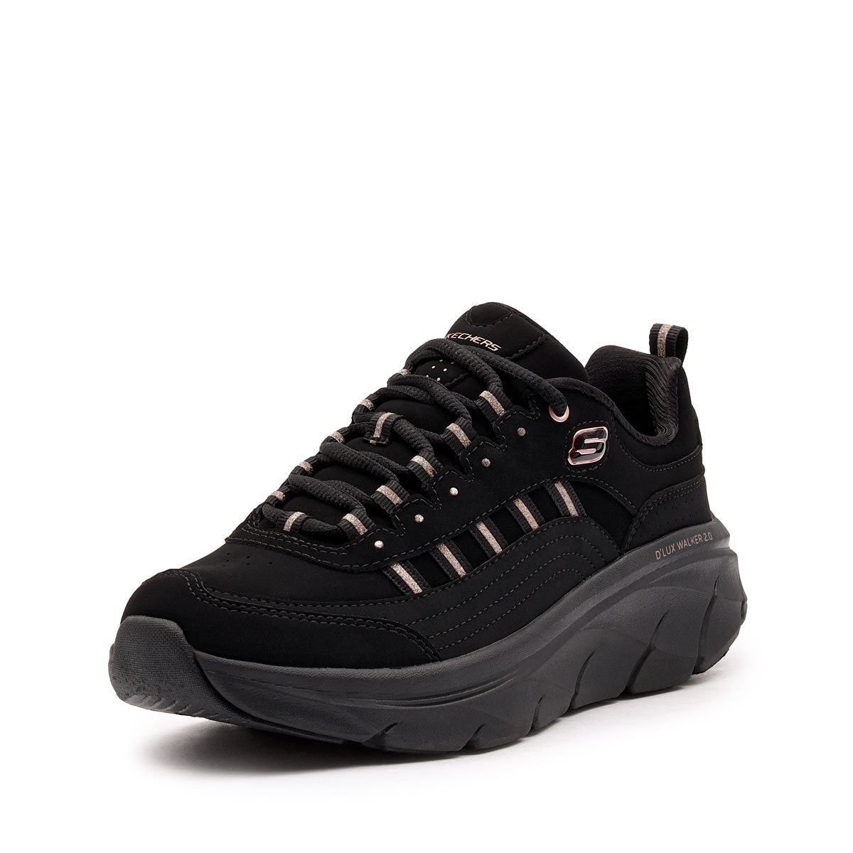 Дамски спортни обувки Skechers D Lux Walker 2.0-Golden Step 150106-BKRG Skechers D Lux Walker 2.0-Golden Step Дамски спортни обувки 150106-BKRG
