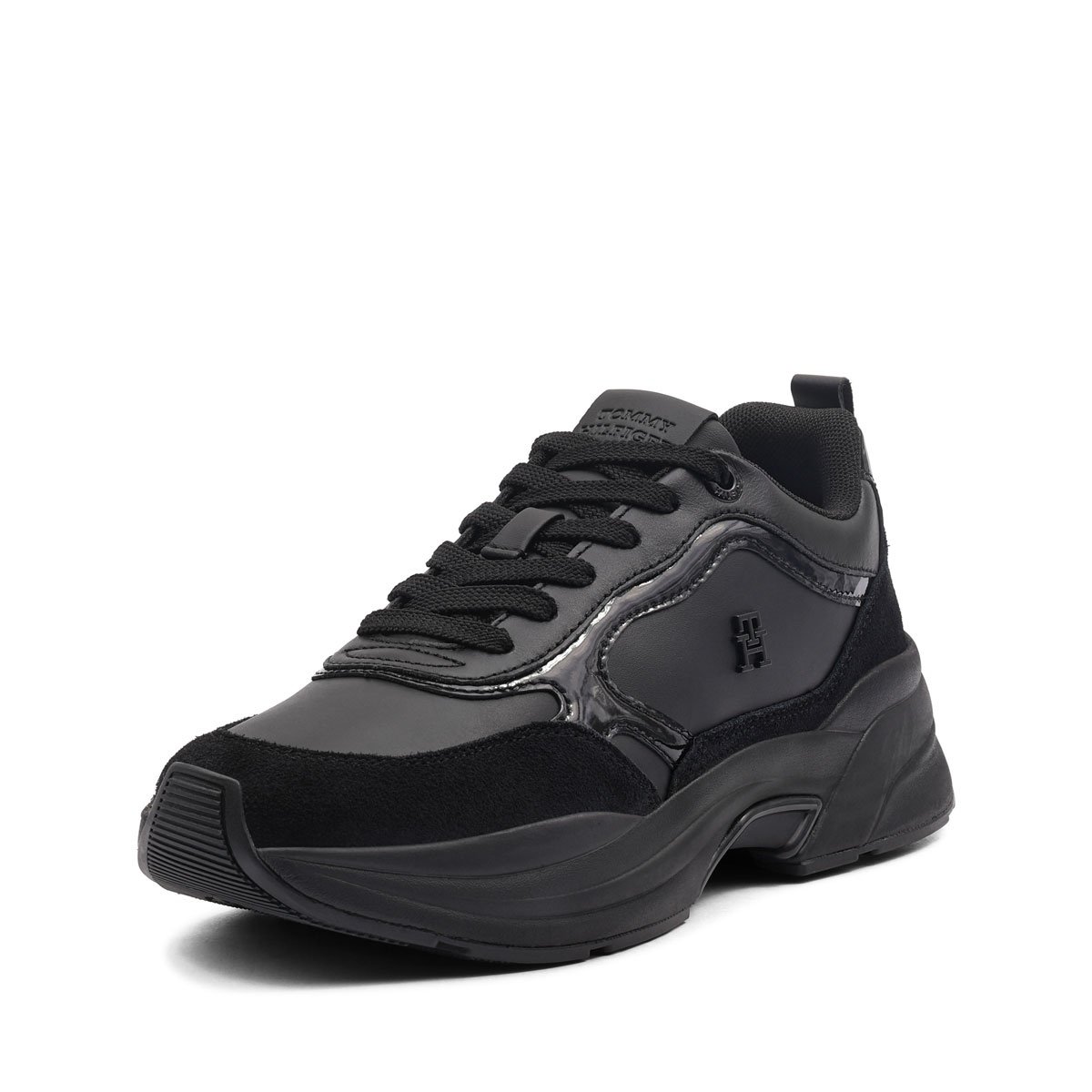 Дамски спортни обувки Tommy Hilfiger Chunky Runner Patent FW0FW08840BDS Tommy Hilfiger Chunky Runner Patent Дамски спортни обувки FW0FW08840BDS