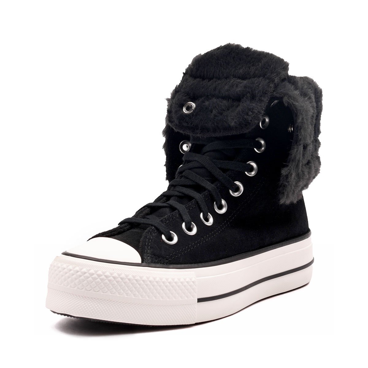 Converse Chuck Taylor All Star Fold Over Lift X-Hi Дамски зимни кецове A15229C