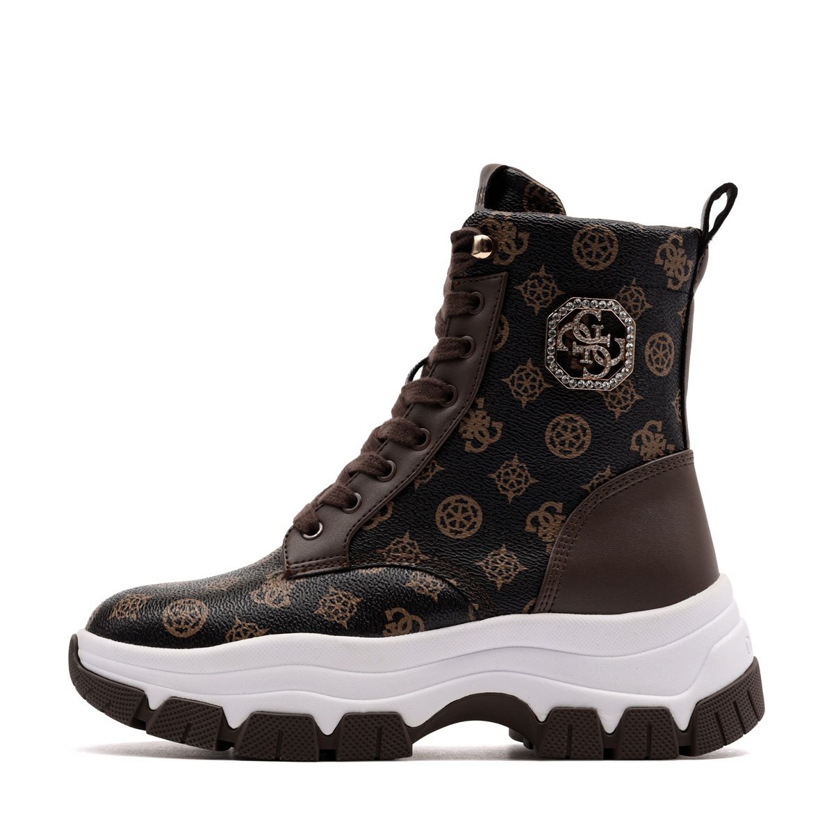 Дамски зимни обувки Guess Benzon FLFBNZFAL12-BROWN Guess Benzon Дамски зимни обувки FLFBNZFAL12-BROWN