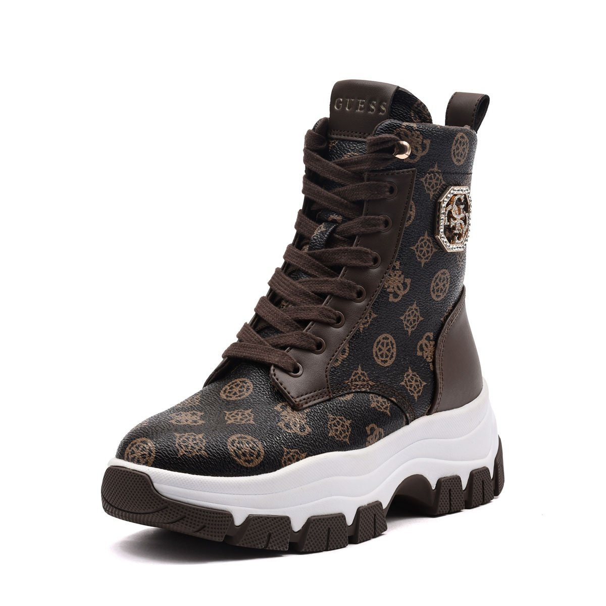 Дамски зимни обувки Guess Benzon FLFBNZFAL12-BROWN Guess Benzon Дамски зимни обувки FLFBNZFAL12-BROWN