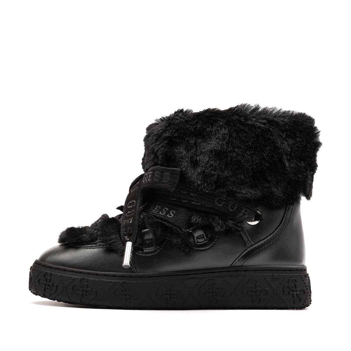 Дамски зимни обувки Guess Unessa FLFUEKFUR10-BLACK Guess Unessa Дамски зимни обувки FLFUEKFUR10-BLACK