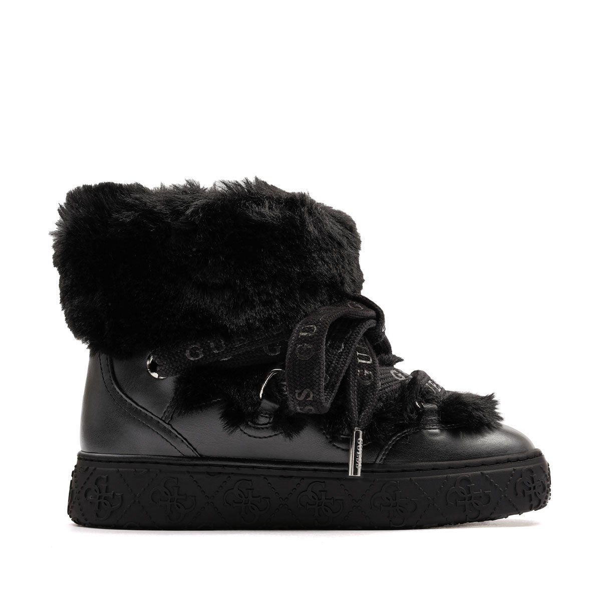 Дамски зимни обувки Guess Unessa FLFUEKFUR10-BLACK Guess Unessa Дамски зимни обувки FLFUEKFUR10-BLACK