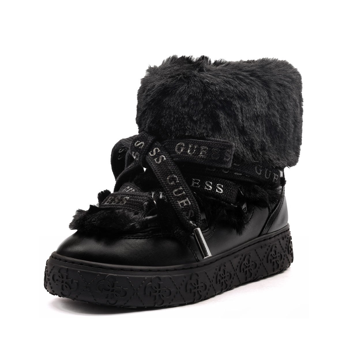 Дамски зимни обувки Guess Unessa FLFUEKFUR10-BLACK Guess Unessa Дамски зимни обувки FLFUEKFUR10-BLACK