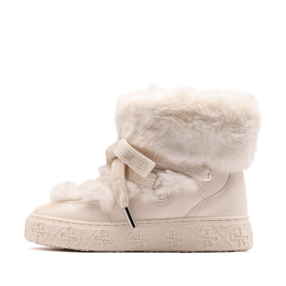 Дамски зимни обувки Guess Unessa FLFUEKFUR10-IVORY Guess Unessa Дамски зимни обувки FLFUEKFUR10-IVORY