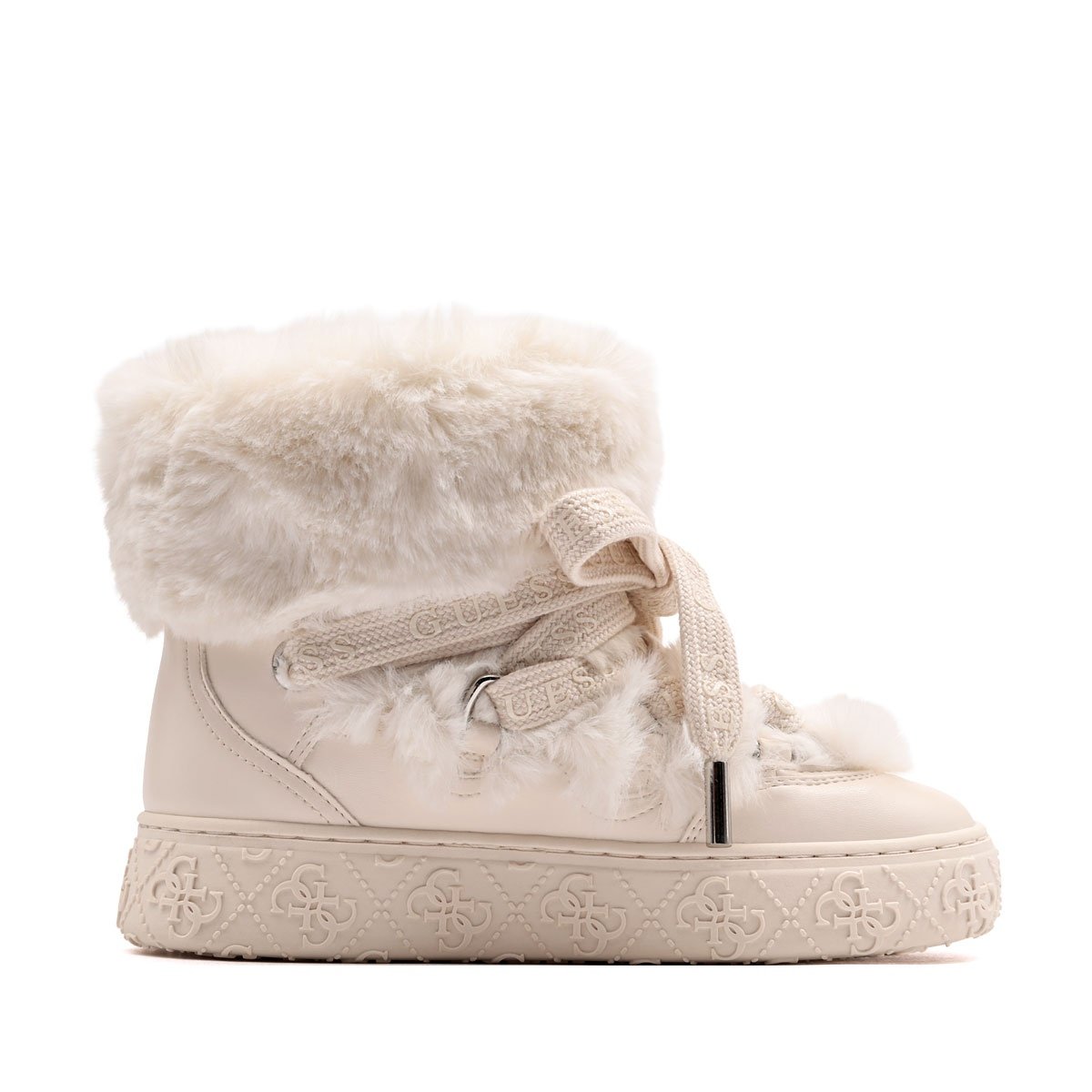 Дамски зимни обувки Guess Unessa FLFUEKFUR10-IVORY Guess Unessa Дамски зимни обувки FLFUEKFUR10-IVORY
