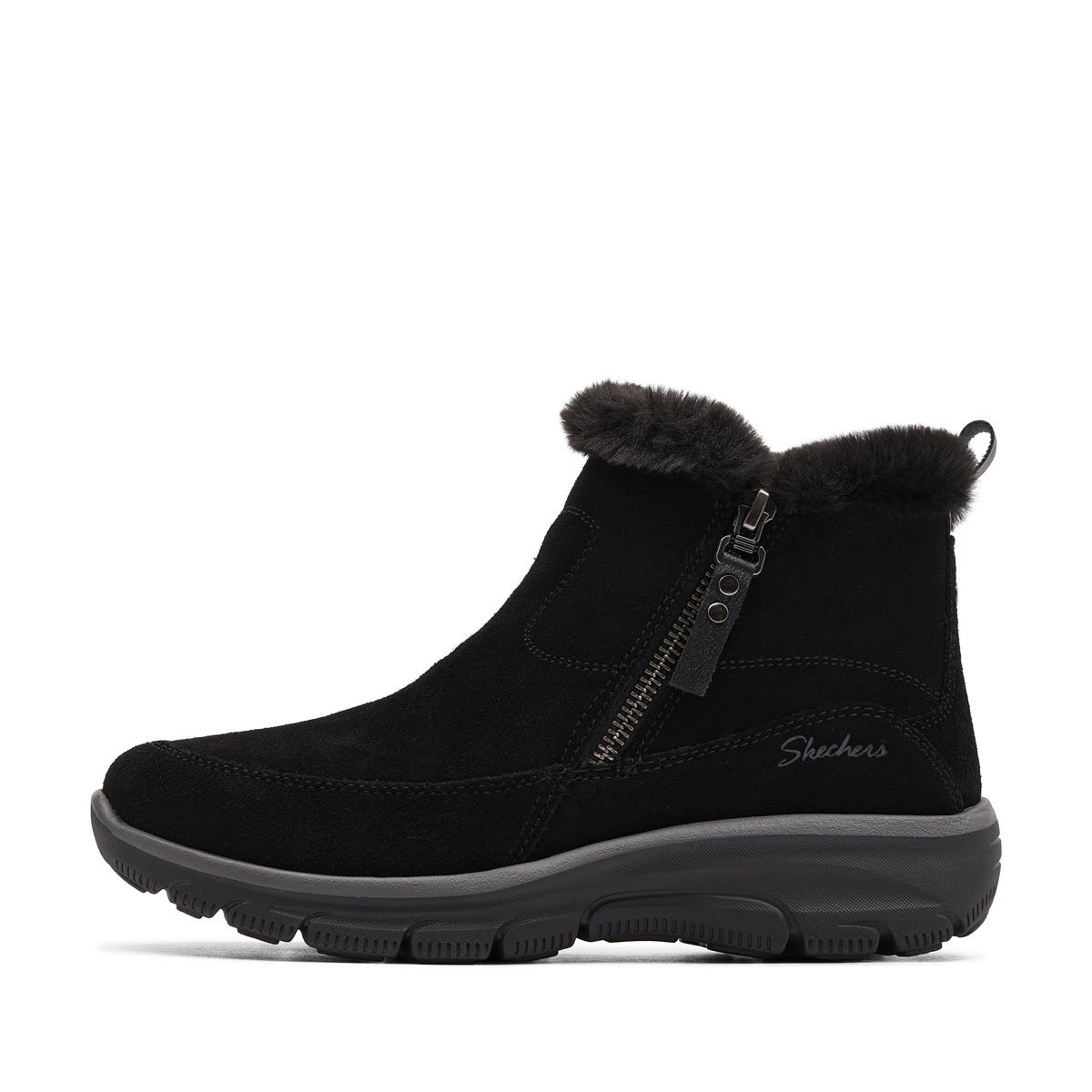 Skechers Easy Going-Cool Zip Дамски зимни обувки 167862-BLK