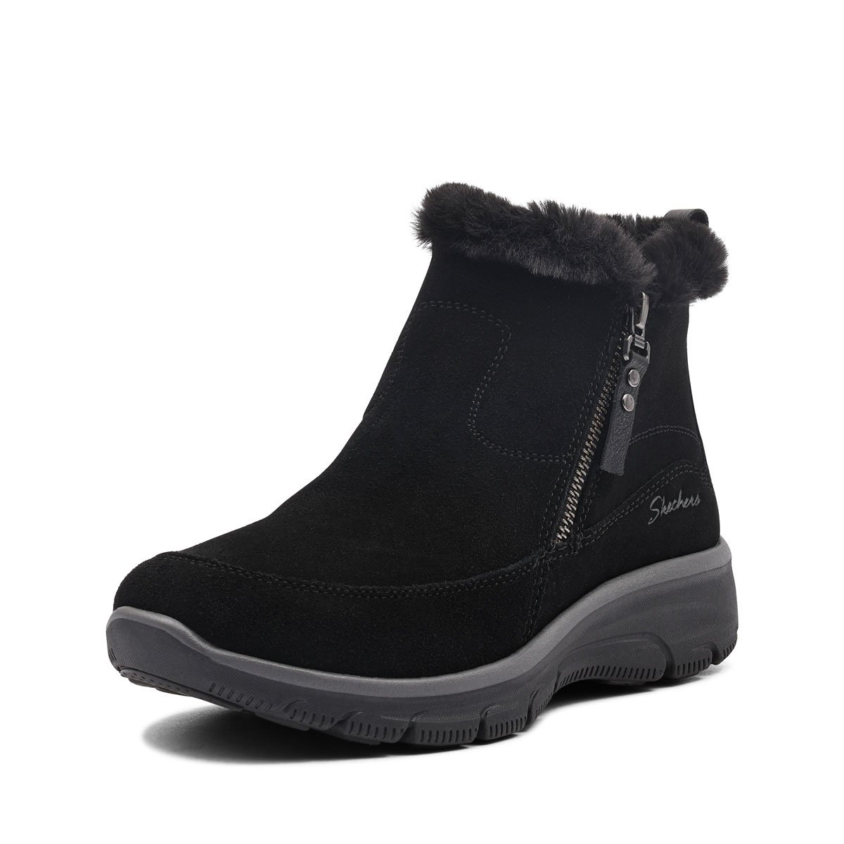 Skechers Easy Going-Cool Zip Дамски зимни обувки 167862-BLK