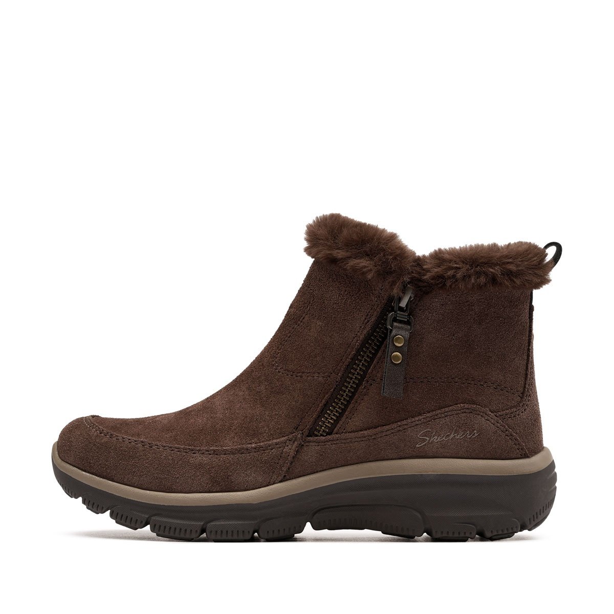 Skechers Easy Going-Cool Zip Дамски зимни обувки 167862-CHOC