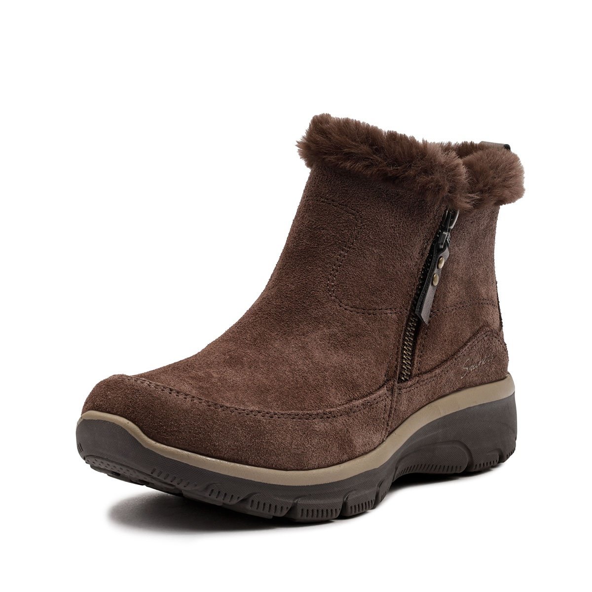 Skechers Easy Going-Cool Zip Дамски зимни обувки 167862-CHOC