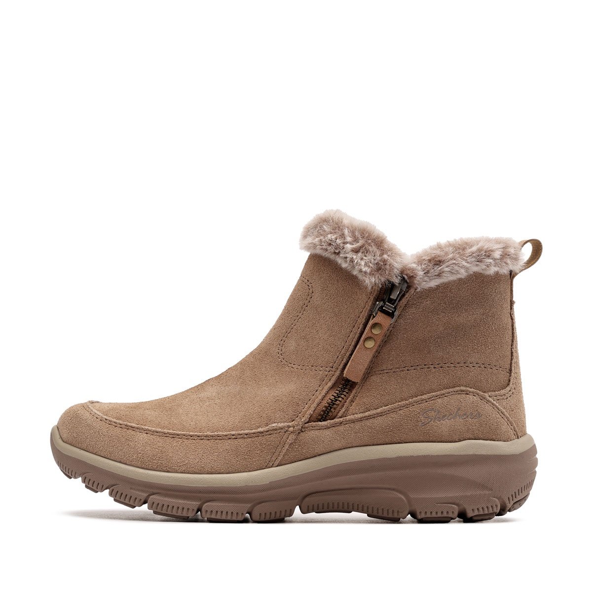 Skechers Easy Going-Cool Zip Дамски зимни обувки 167862-TAN