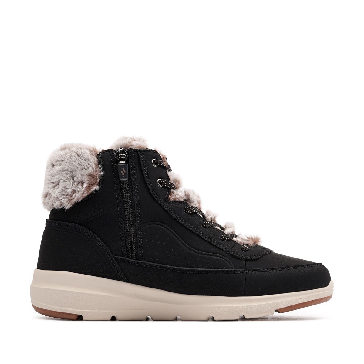 Дамски зимни обувки Skechers Glacial Ultra-Mauntain Muse 144199-BLK Skechers Glacial Ultra-Mauntain Muse Дамски зимни обувки 144199-BLK