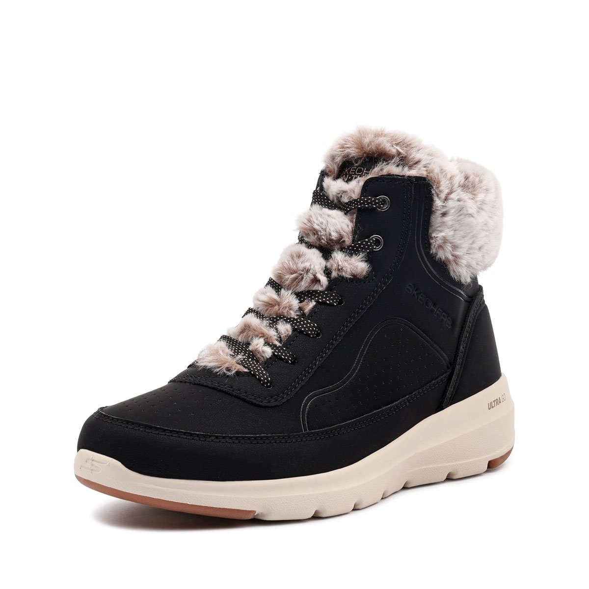 Дамски зимни обувки Skechers Glacial Ultra-Mauntain Muse 144199-BLK Skechers Glacial Ultra-Mauntain Muse Дамски зимни обувки 144199-BLK