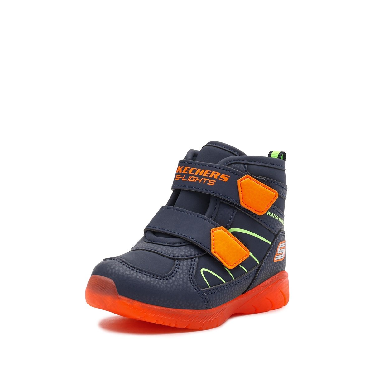 Детски зимни обувки Skechers S Lights-Illumi-Brights-Splash Beams 407613N-NVOR Skechers S Lights-Illumi-Brights-Splash Beams Детски зимни обувки 407613N-NVOR